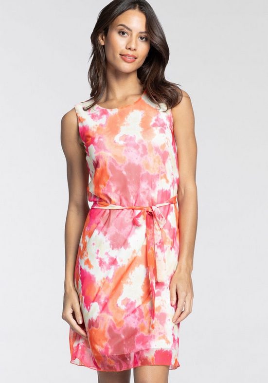 LAURA SCOTT Meshkleid mit abnehmbarem Gürtel - NEUE KOLLEKTION mehr Günstig kaufen