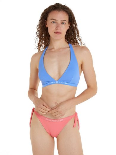 TOMMY HILFIGER SWIMWEAR Triangel-Bikini-Top TRIANGLE FIXED RP mit Logoschriftzug mehr Saisonschlussverkauf