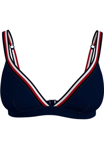 TOMMY HILFIGER SWIMWEAR Triangel-Bikini-Top TRIANGLE RP mit Rippenstruktur mehr Cyber Monday