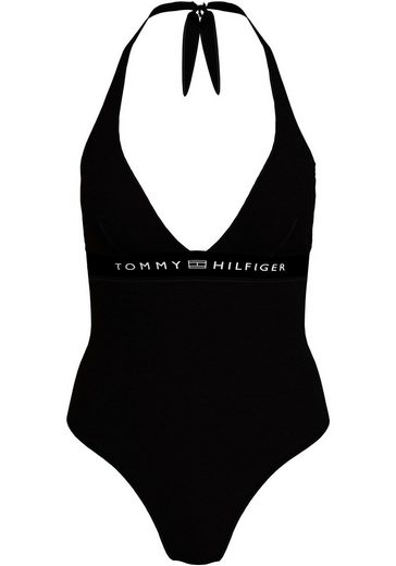 TOMMY HILFIGER SWIMWEAR Badeanzug HALTER ONE PIECE RP (EXT SIZES) in großen Größen mehr