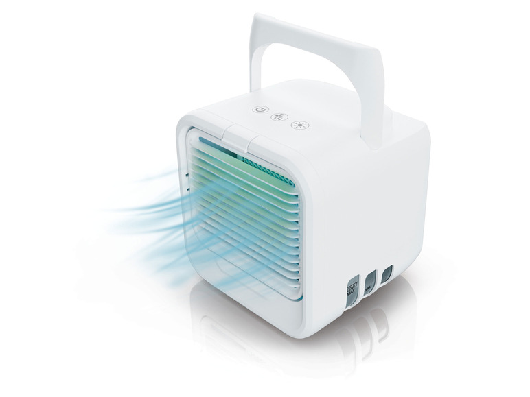 SILVERCREST® Tisch-Luftkühler »STLK 8 D2«, mit LED-Stimmungslicht Blitzangebot