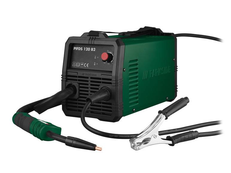 PARKSIDE® Inverter-Fülldraht-Schweißgerät »PIFDS 120 B2«, mit Tragegurt VIP-Rabatte