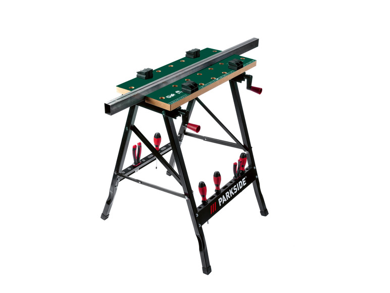PARKSIDE® Werk- und Spanntisch, 150 kg, zusammenklappbar Super Sparpreis
