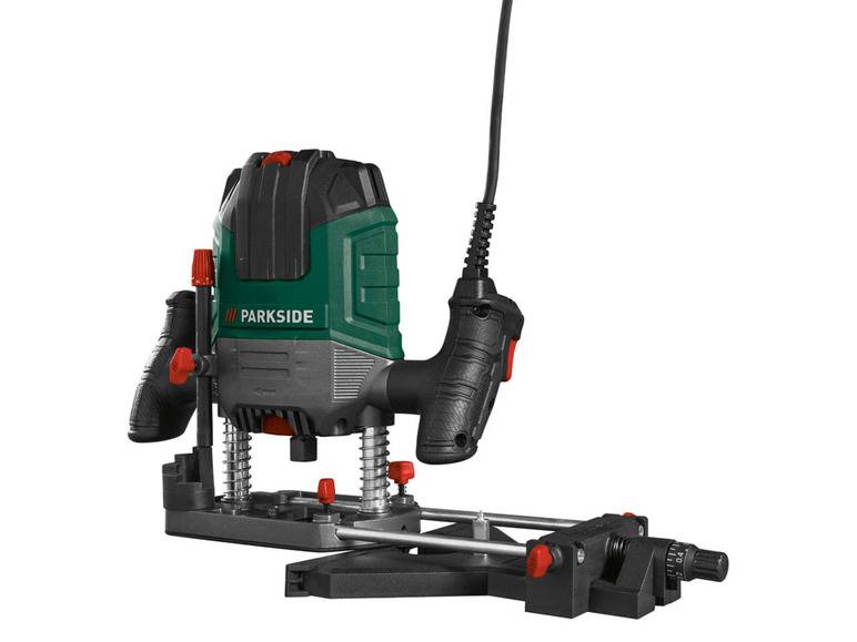PARKSIDE® Oberfräse-Set »POF 1200 D3«, mit 6 Fräsbits Bis zu 50% Rabatt