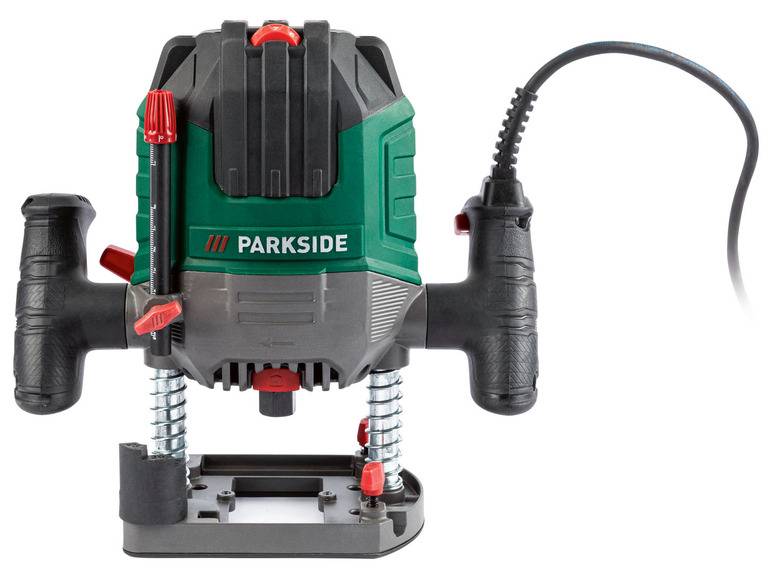 PARKSIDE® Oberfräse-Set »POF 1200 D3«, mit 6 Fräsbits Bis zu 50% Rabatt