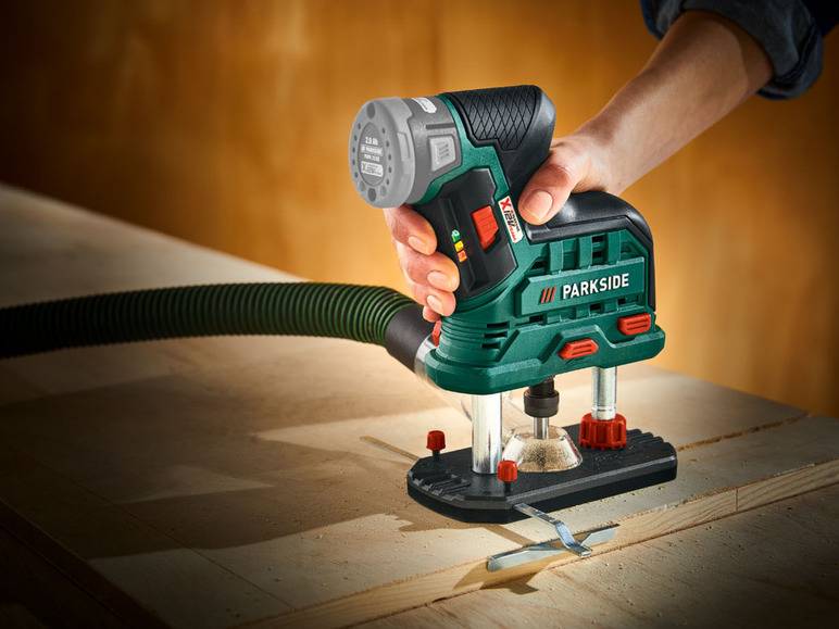 PARKSIDE® 12 V Akku-Oberfräse »POFA 12 B3«, ohne Akku und Ladegerät Bis zu 60% Rabatt