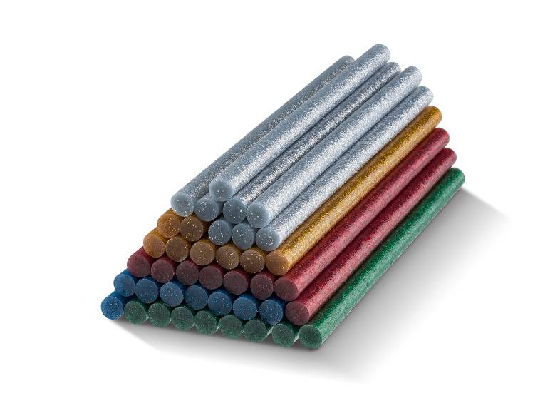PARKSIDE® Niedertemperatur-Klebestifte, 40-teilig, Ø 7 mm, "PNKPZ B2" Nur für heute