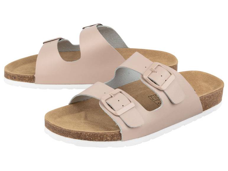 esmara® Damen Pantolette/Zehentrenner, mit anatomisch geformtem Fußbett 50% Rabatt für begrenzte Zeit
