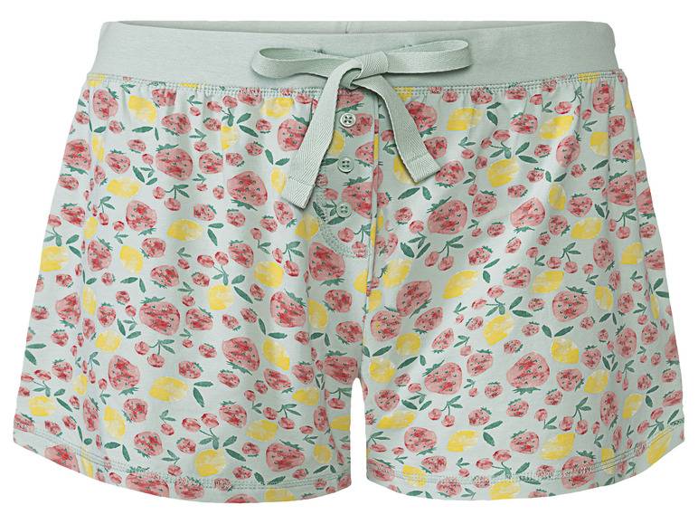 esmara® Damen Schlafhose, kurz, mit Zierknopfleiste 2025