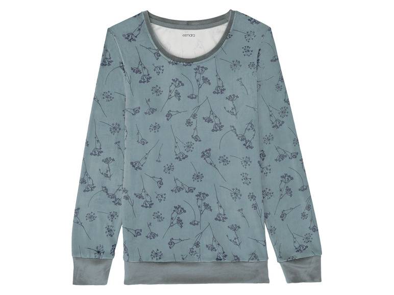 esmara® Damen Pyjama, aus kuschelig weicher Nicki-Qualität Outlet