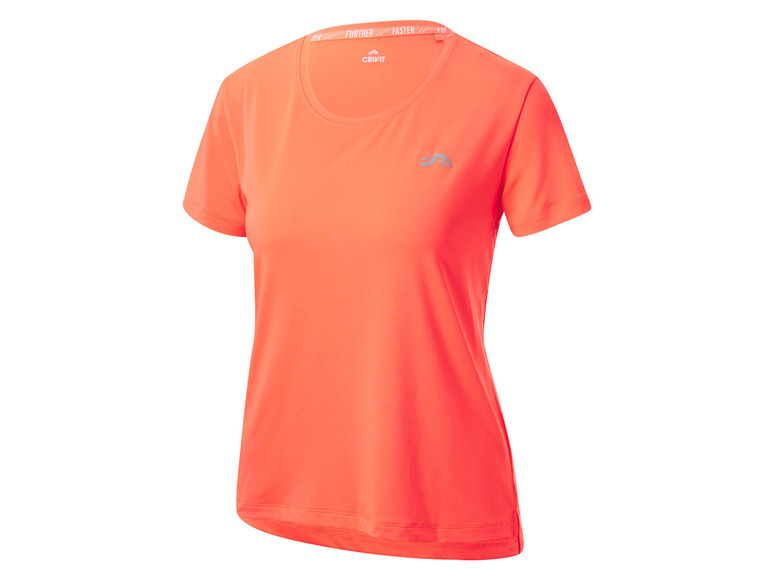 CRIVIT Damen Funktionsshirt mit verlängerter Rückseite Fabrikverkauf