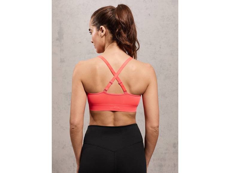 CRIVIT Damen Sport Bustier, Medium Level, seamless Jubiläumsangebot
