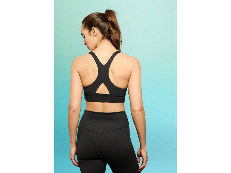 CRIVIT Damen Sportbustier, Medium-Level, mit dynamischer Kühltechnologie Neueste Mode