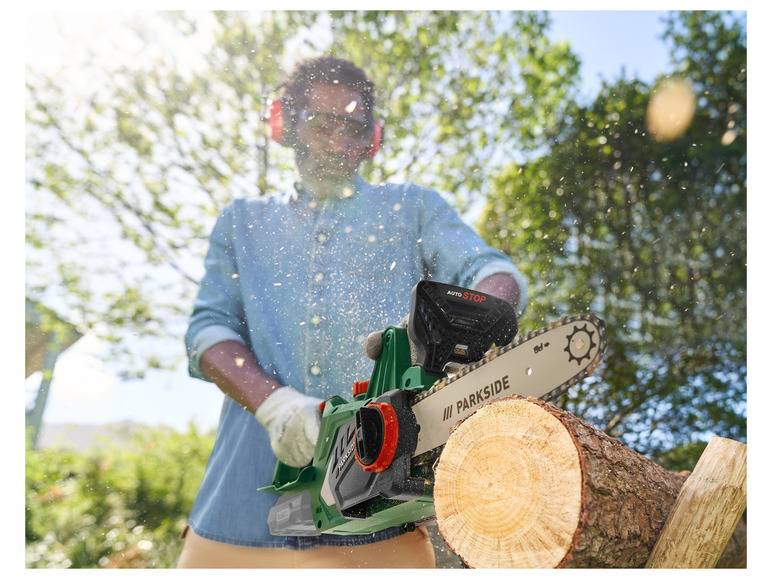 PARKSIDE® 20 V Akku-Kettensäge »PKSA 20-Li D4«, ohne Akku und Ladegerät Kostenlose Rückgabe