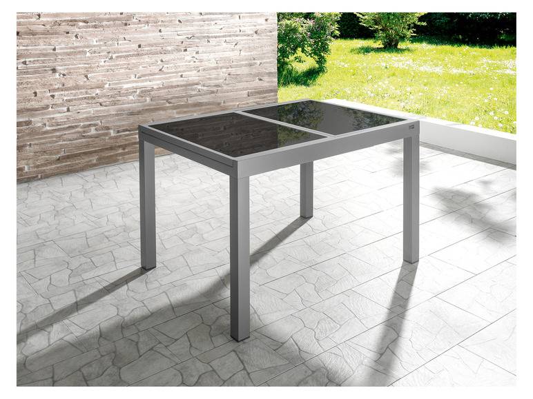 LIVARNO home Alu-Gartentisch »Houston«, ausziehbar, grau JETZT KAUFEN