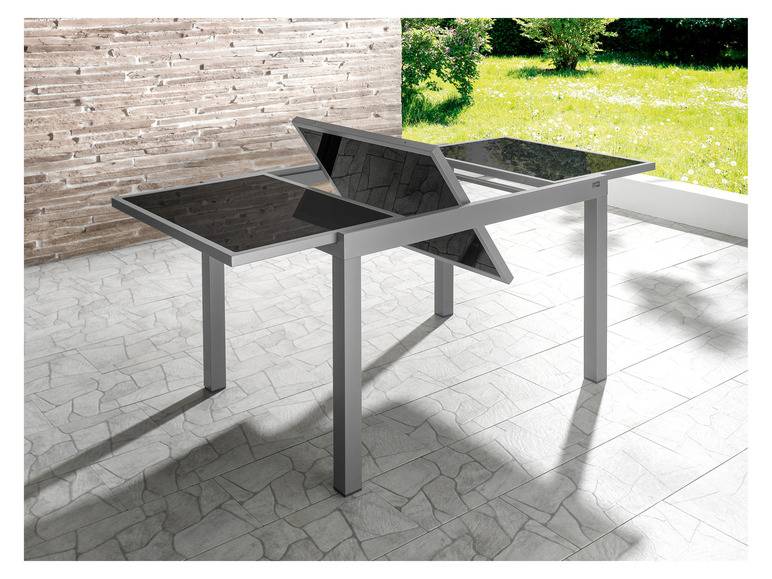LIVARNO home Alu-Gartentisch »Houston«, ausziehbar, grau JETZT KAUFEN