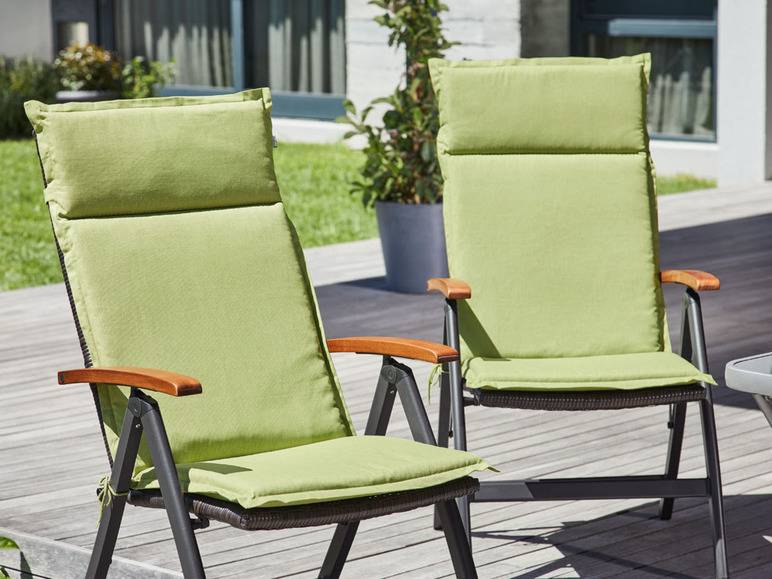 LIVARNO home Polsterauflage Hochlehner, mit Stehsaum, ca. 120 x 50 x 4 cm Bis zu 50% Rabatt