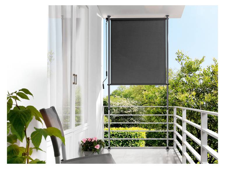 LIVARNO home Klemm-Sichtschutz, 120 x 206-300 cm Vierteljährliche Förderung