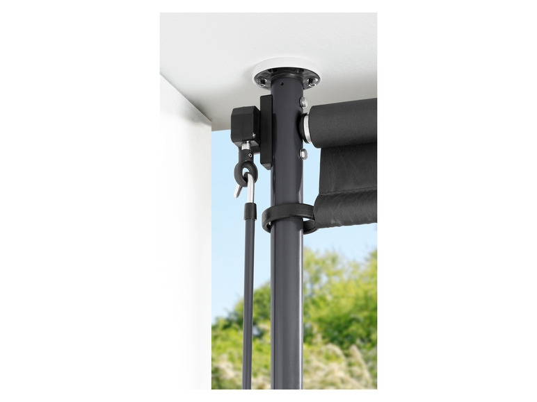 LIVARNO home Klemm-Sichtschutz, 120 x 206-300 cm Vierteljährliche Förderung