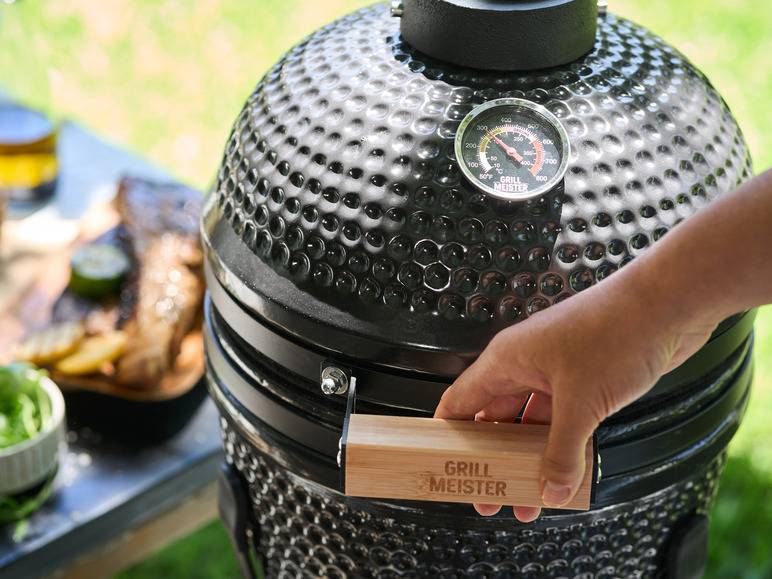 GRILLMEISTER Holzkohle Keramikgrill, Ø 26,5 cm Speichern exportieren