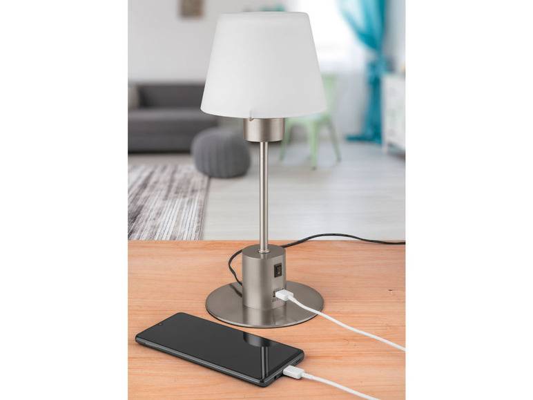 LIVARNO home LED-Tischleuchte, USB-Anschluss zum Aufladen Online