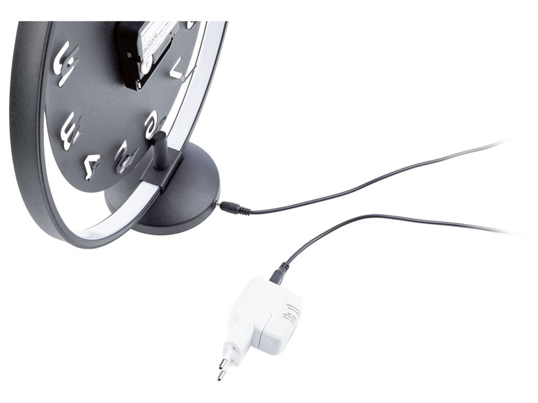 AURIOL® Tischuhr, mit LED-Leuchtring Günstig kaufen