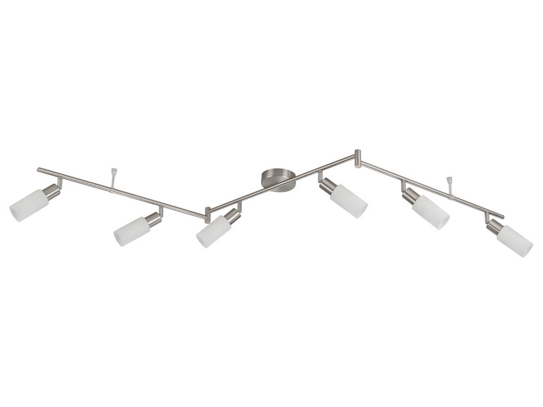 LIVARNO home LED-Deckenleuchte, schwenkbare Arme, 6 LEDs Flash Sale