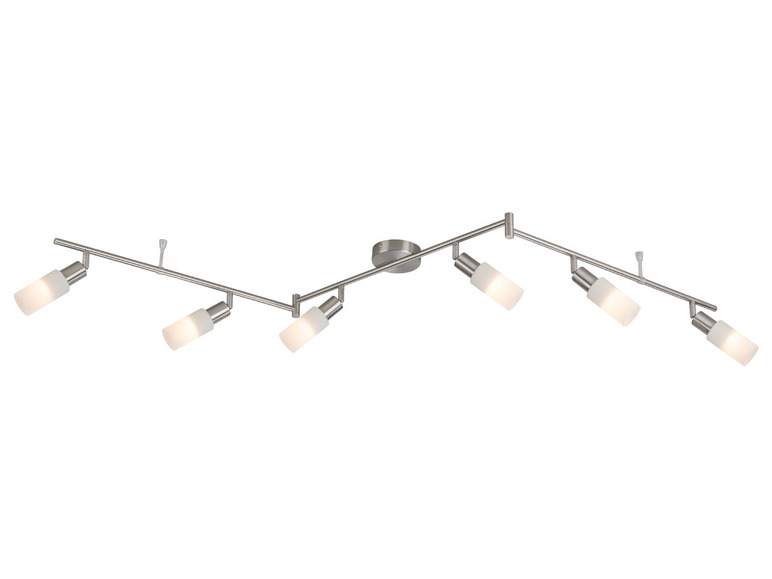 LIVARNO home LED-Deckenleuchte, schwenkbare Arme, 6 LEDs Flash Sale