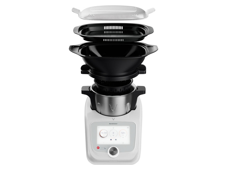SILVERCREST® KITCHEN TOOLS Monsieur Cuisine Connect »SKMC 1100 A1«, 1100 W Exklusivangebot