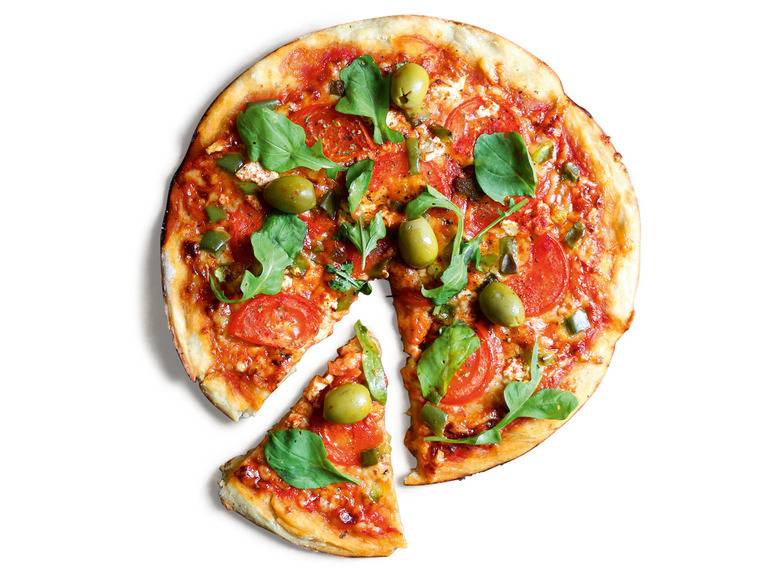 LIVARNO home Quiche- und Obstkuchenformen \ Pizza-Backbleche, 2 Stück Neueste Mode