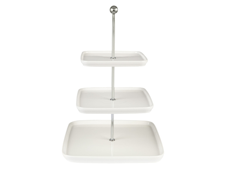 ERNESTO® Etagere, 3-stufig, aus Porzellan Räumungsverkauf