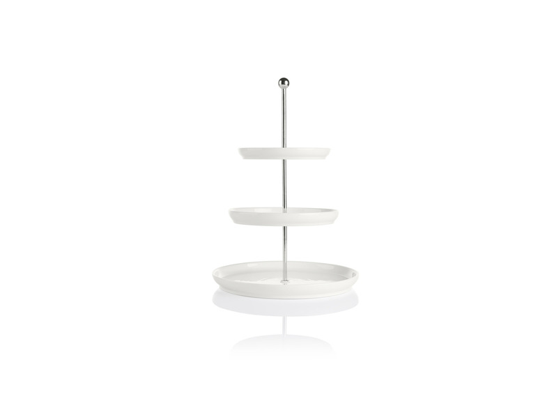 ERNESTO® Etagere, 3-stufig, aus Porzellan Räumungsverkauf