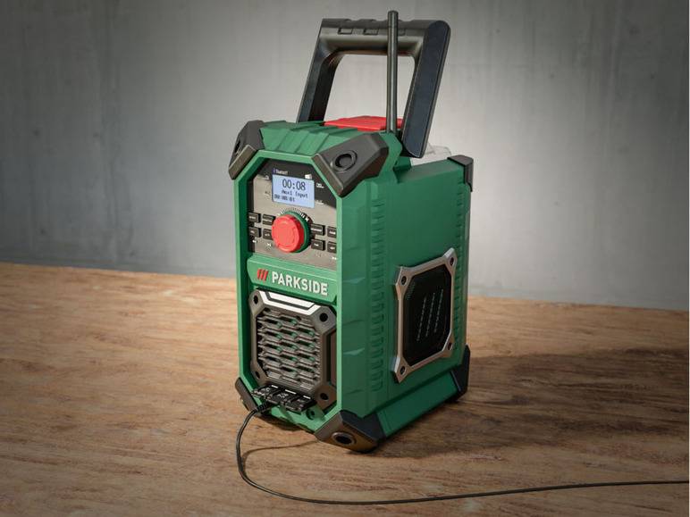 PARKSIDE® Akku-Baustellenradio »PBRA 20-Li B2« 20 V / 12 V oder Netzbetrieb, ohne Akku und Ladegerät Tägliche Deals