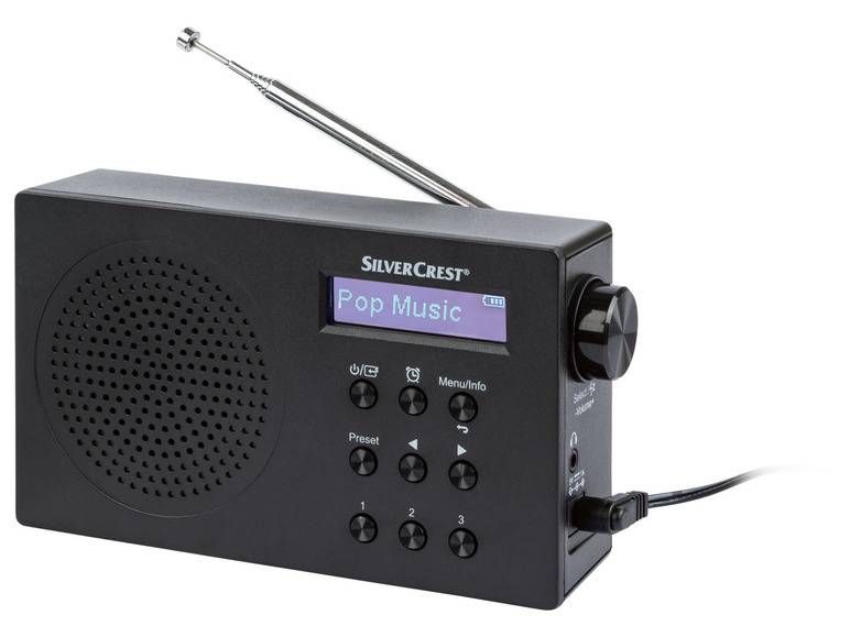 SILVERCREST® DAB+ Radio Mono »SDR 15 A2«, Bluetooth Super Sparpreis