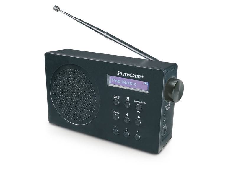 SILVERCREST® DAB+ Radio Mono »SDR 15 A2«, Bluetooth Super Sparpreis