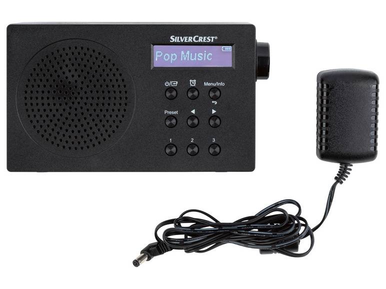 SILVERCREST® DAB+ Radio Mono »SDR 15 A2«, Bluetooth Super Sparpreis