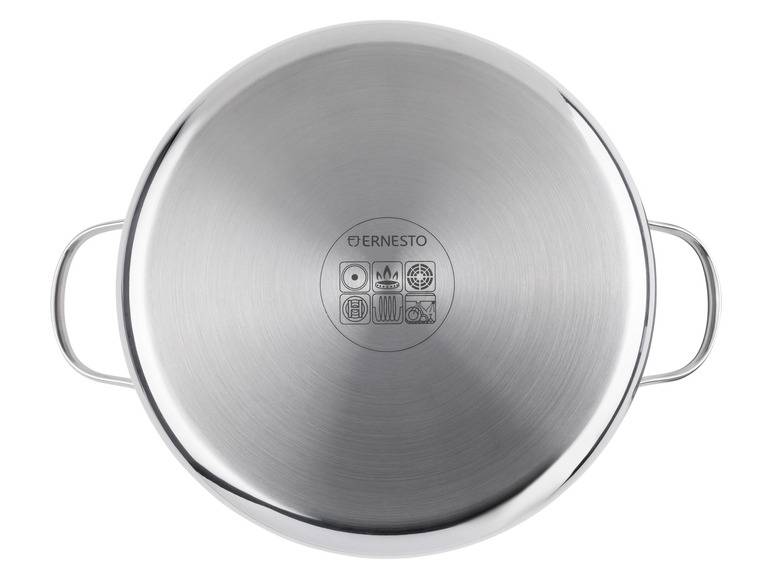 ERNESTO® Edelstahl-Topf, mit Deckel, Ø 24 cm Wochenangebot