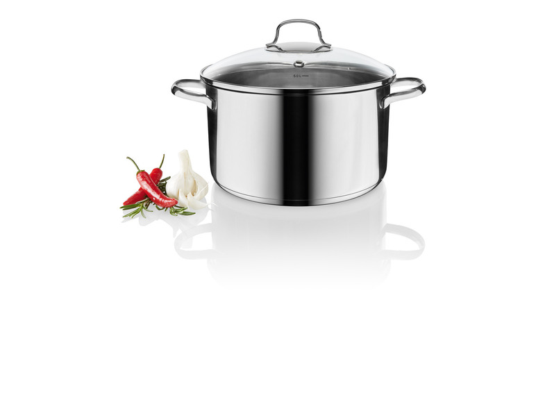 ERNESTO® Edelstahl-Topf, mit Deckel, Ø 24 cm Wochenangebot