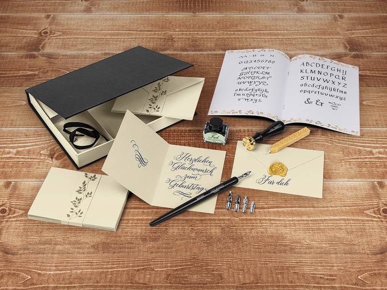 crelando® Kalligraphie-Set, 30tlg Letzte 3 Tage