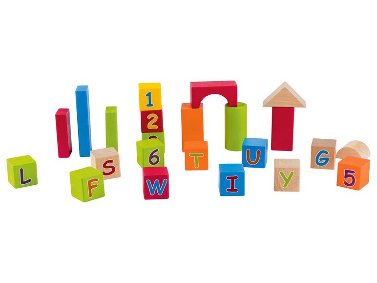 Playtive Bausteinset, aus Holz Sonderangebot der Fabrik