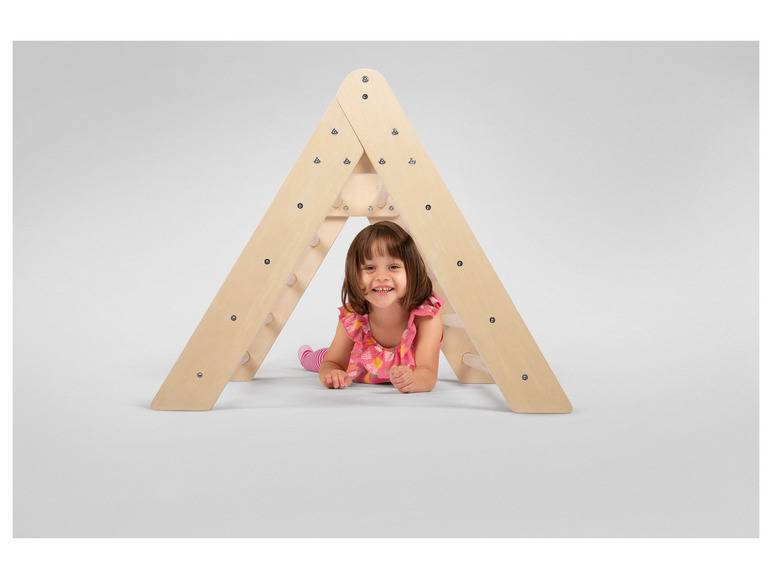 Playtive Kletterdreieck, aus Massivholz 50% Rabatt mit kostenlosem Versand
