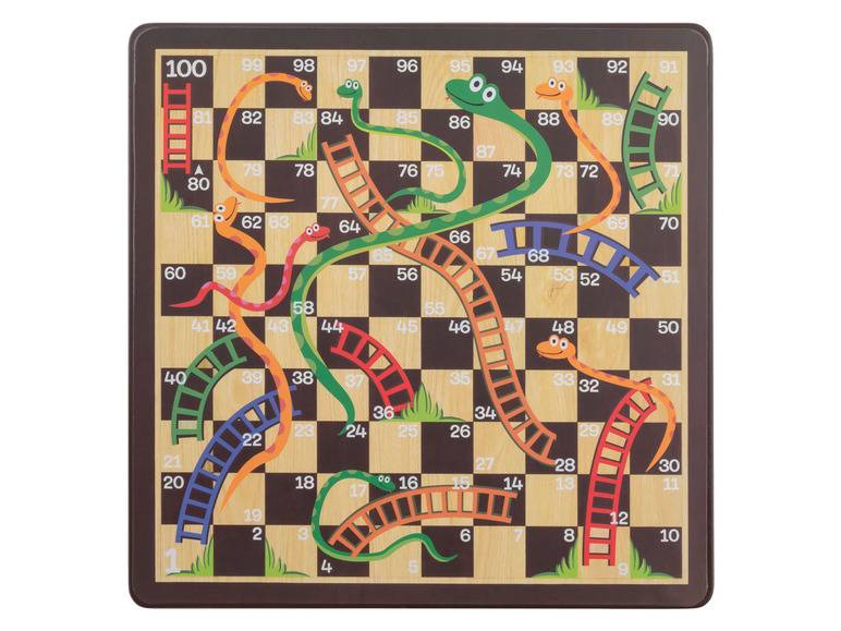 Playtive Holz 10-in-1 Spielesammlung, unterschiedliche Spiele Clearance-Verkauf