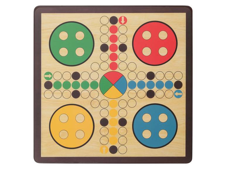 Playtive Holz 10-in-1 Spielesammlung, unterschiedliche Spiele Clearance-Verkauf