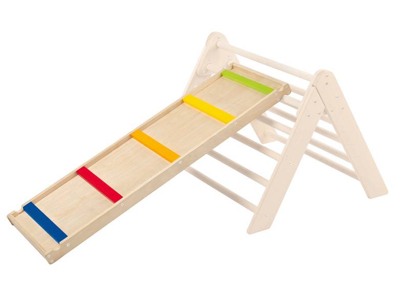 Playtive Kletterleiter und Rutsche, 2in1, aus Birkensperrholz Fabrikladen