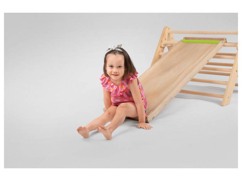 Playtive Kletterleiter und Rutsche, 2in1, aus Birkensperrholz Fabrikladen
