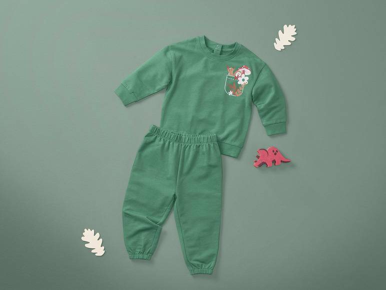 lupilu® Baby Freizeitanzug, 2- teilig, mit Bio-Baumwolle Black Friday Preise