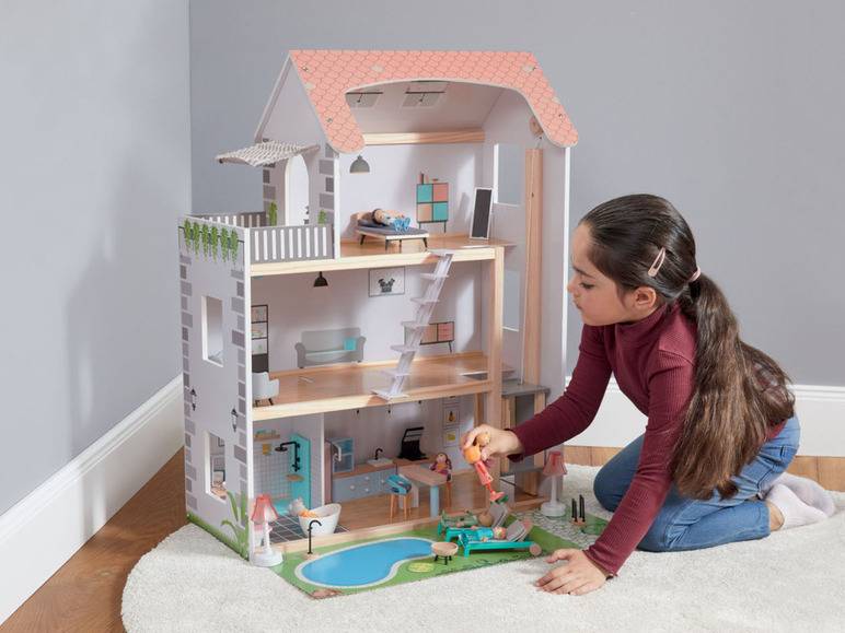 Playtive Puppenhaus aus Holz 50% Rabatt für begrenzte Zeit
