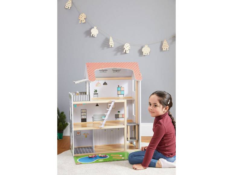 Playtive Puppenhaus aus Holz 50% Rabatt für begrenzte Zeit