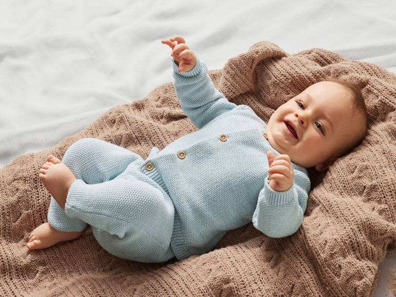 lupilu® Baby Strickjacke aus reiner Bio-Baumwolle Rabatte dieses Monats
