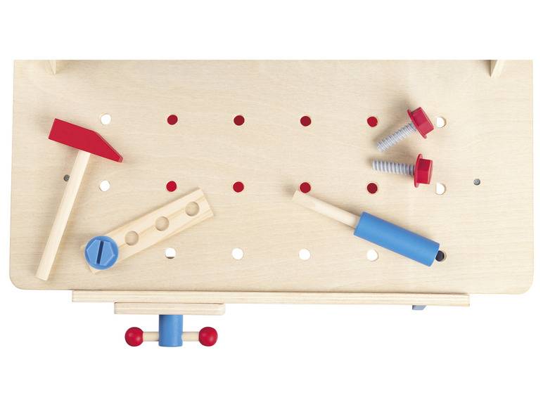 Playtive Kinder Werkbank, aus Echtholz 2025